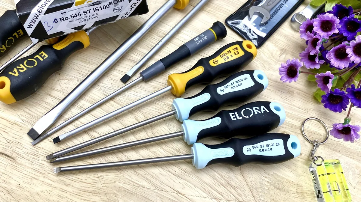 Tua vít inox ELORA