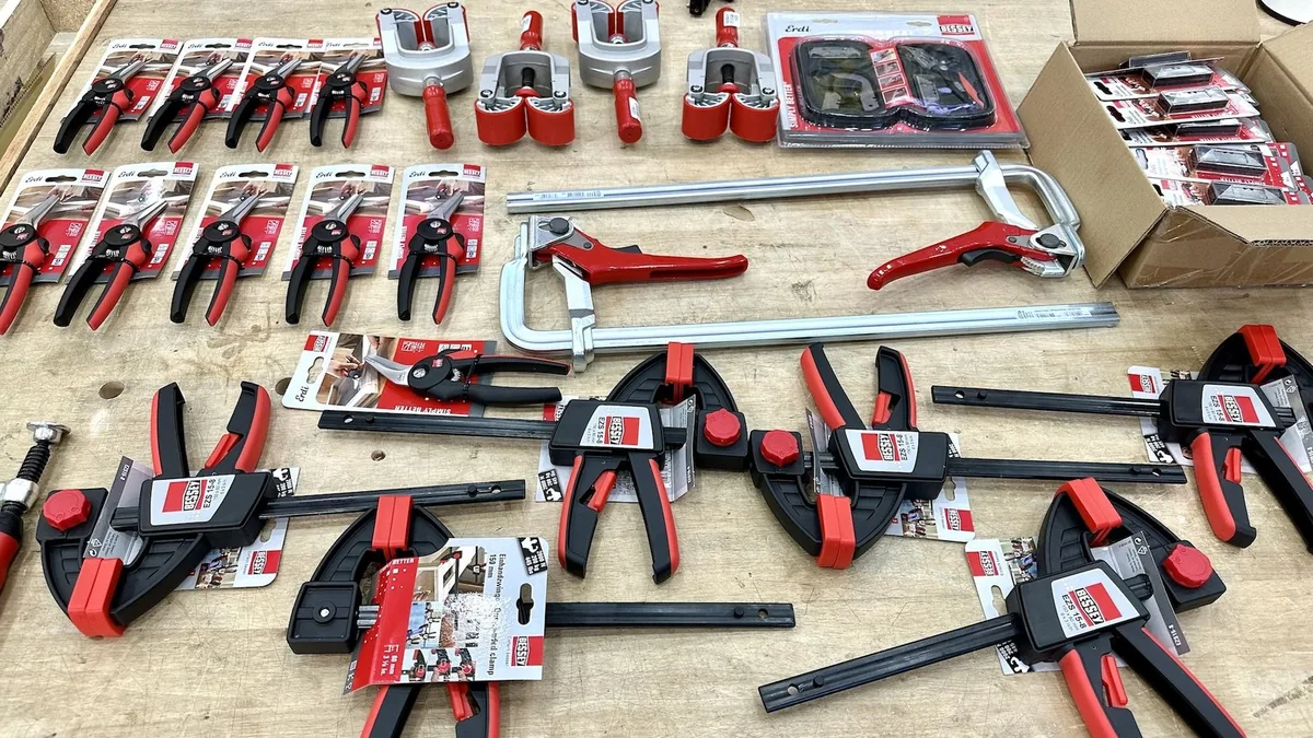 Bộ cảo chữ F kẹp tự động BESSEY