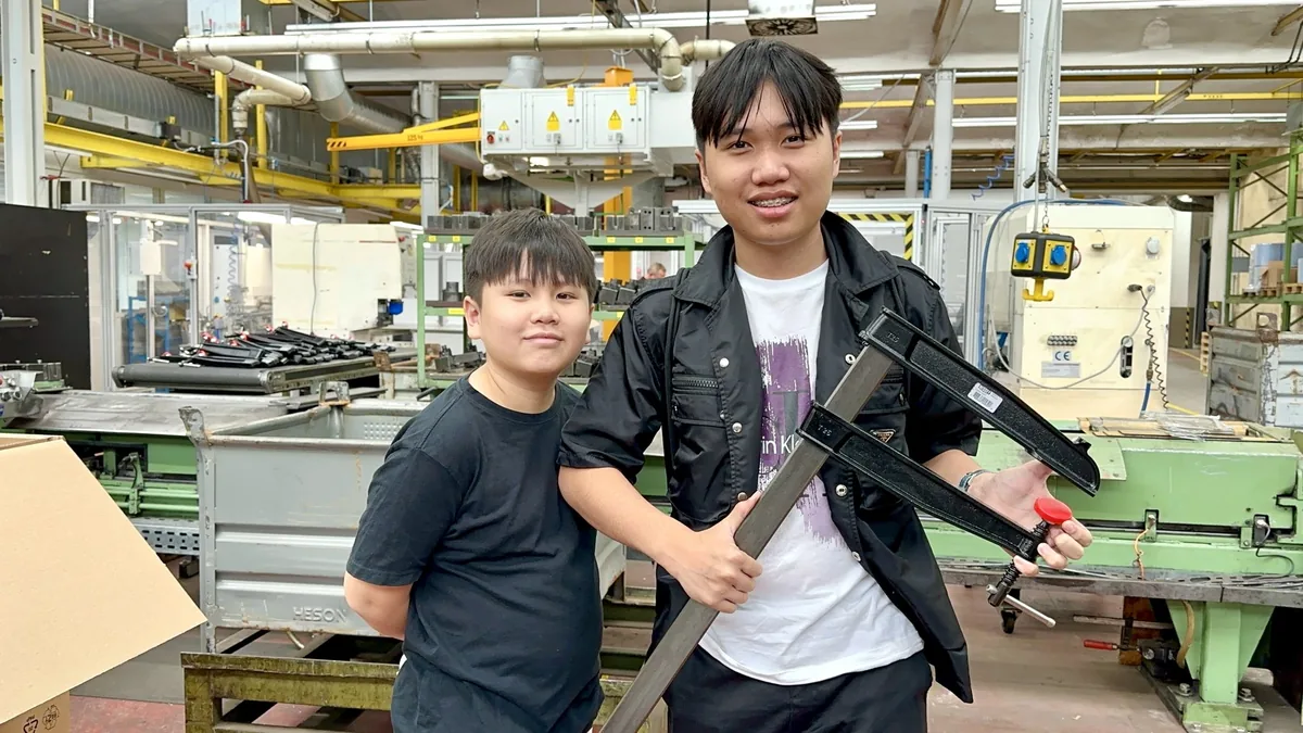 Cảo chữ F cho máy nông ngư cơ