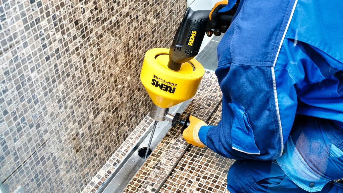 Máy thông tắc ống REMS Cobra