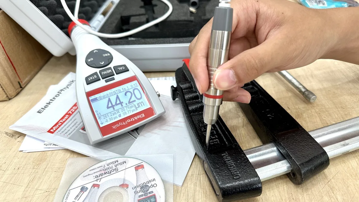 Minitest 745 với cảm biến micro
