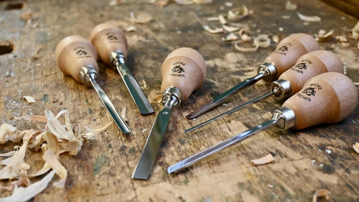 Bộ dụng cụ điêu khắc gỗ Kirschen