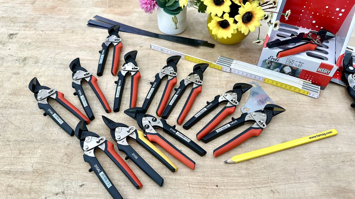 Kéo cắt tấm kim loại BESSEY