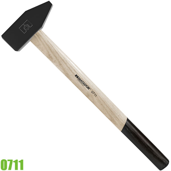 Búa tạ 5kg, cán gỗ, chuẩn DIN 1042.