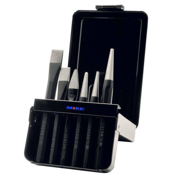 Bộ đục đa năng 6 cây ELORA 266K, đựng trong hộp thép