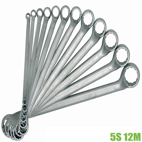 Bộ cờ lê 2 đầu vòng 5S 12M, 12 cây từ 6 đến 32mm ELOFORT .