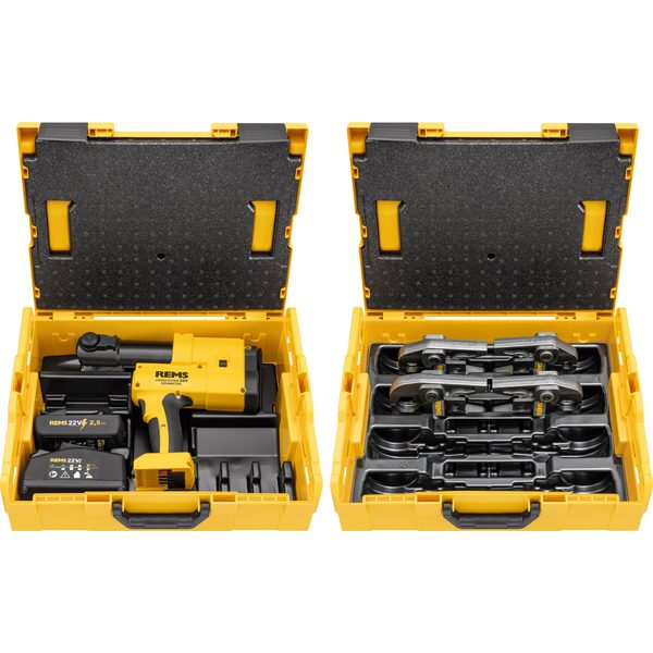 Akku-Press 22V Con. BP L-Boxx +PT set TH 16+20+26+32 L-Boxx REMS 576029 R220