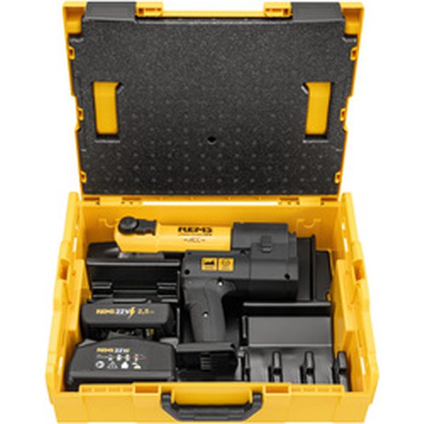 Akku-Press 22V ACC Set M 15+18+22 +batt. 2,5 Ah L-Box REMS 576069 R220 thumbnail 2