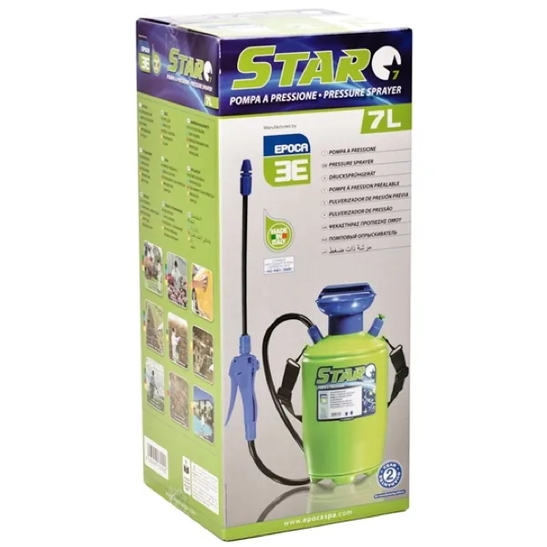 Pressure sprayer 7 litre with detachable lance EPOCA Star 7 for garden care thumbnail 2
