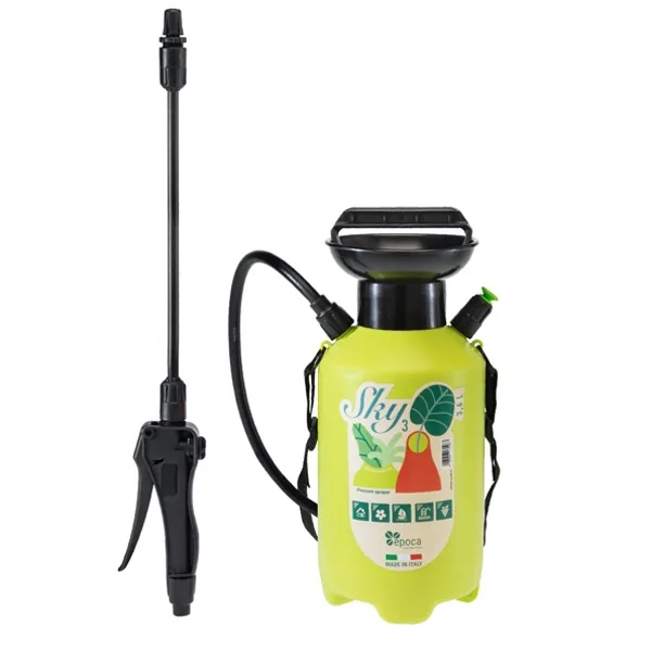 3.6 litre garden pressure sprayer EPOCA Sky 3 with long plastic wand thumbnail 2