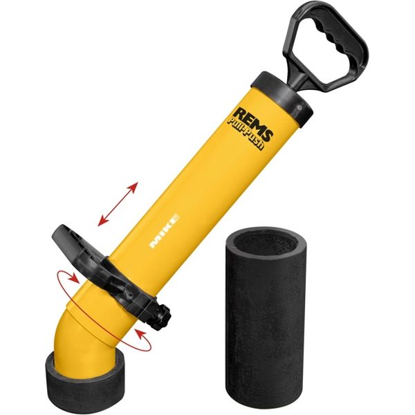 Bộ bơm hút đẩy REMS Pull-Push làm sạch tắc nghẽn đường ống