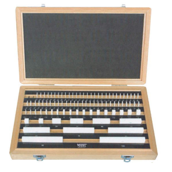 Bộ căn mẫu song song 3500-2, 47 chi tiết bằng gốm Zirconia