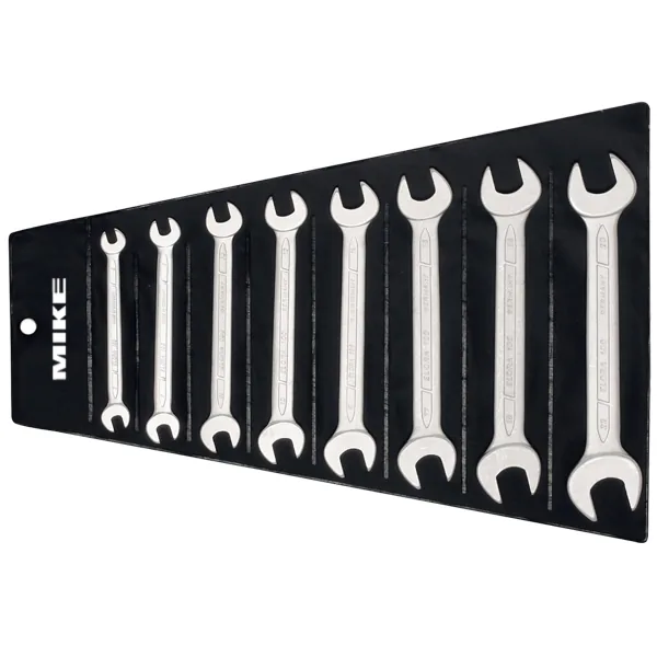 Open-end spanner set ELORA 100S-FSB, inch sizes, DIN 3110