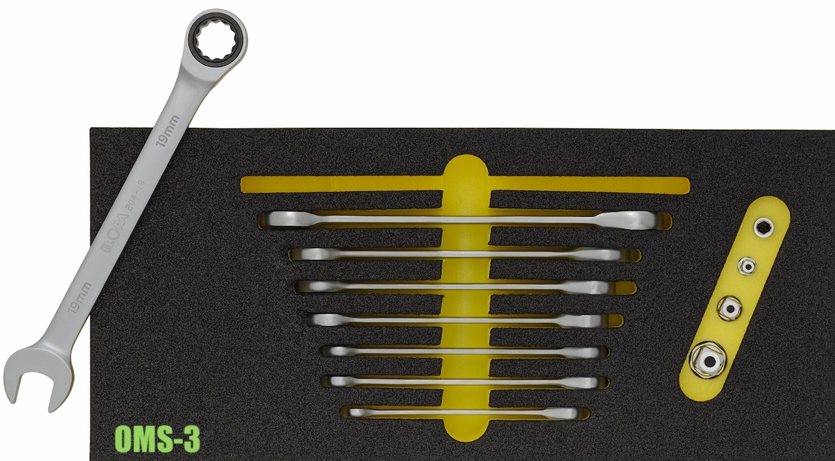 OMS-30 bộ cờ lê tự động lật đảo chiều dùng cho tủ dụng cụ