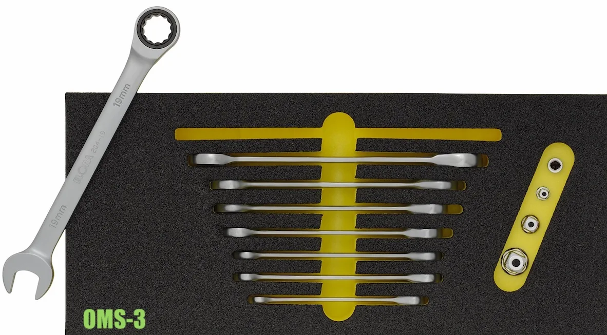 OMS-30 bộ cờ lê tự động lật đảo chiều dùng cho tủ dụng cụ