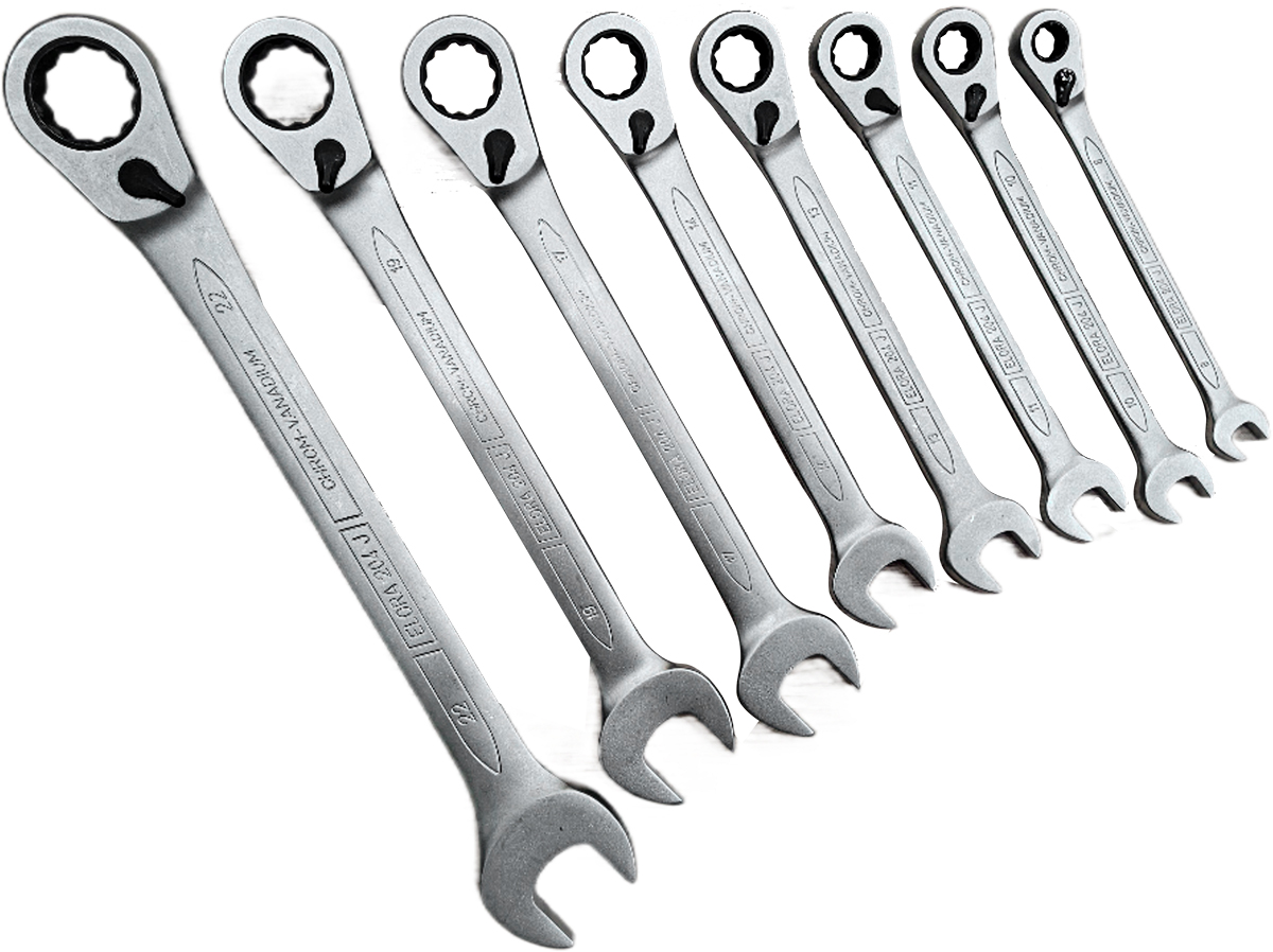 Bộ cờ lê vòng miệng tự động ELORA 204-JS8MT, từ 8-22mm