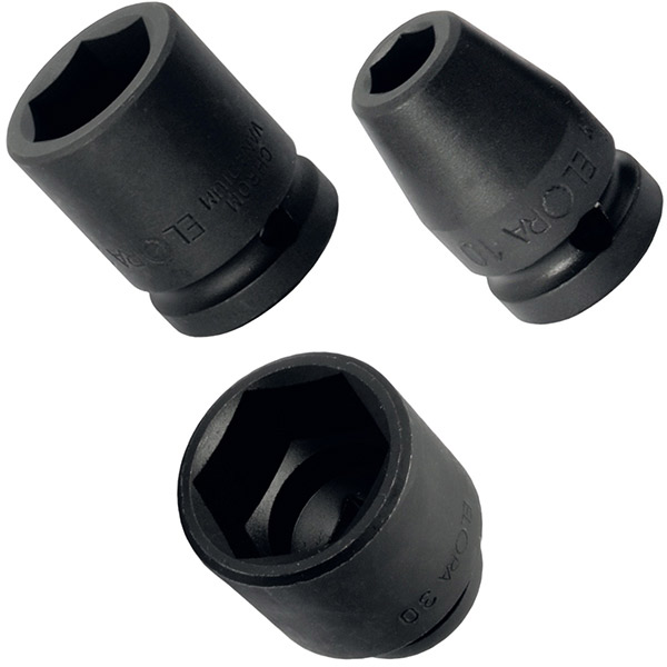 Bộ đầu tuýp đen 1/2 inch tiêu chuẩn ELORA 790SET, size từ 10-27mm