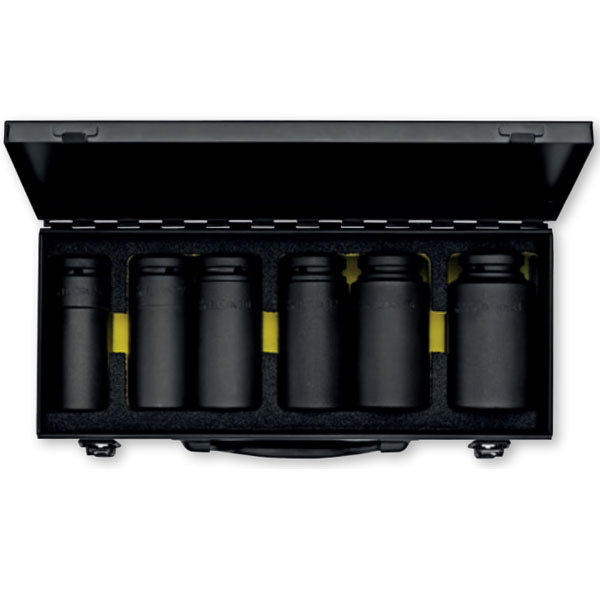 Bộ đầu tuýp đen 6 món ELORA 791-S6LT, từ 24-41mm, loại dài, 3/4 inch