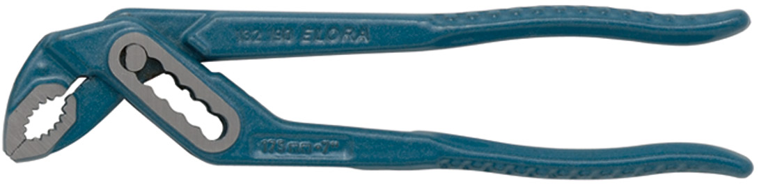 Kìm mỏ quạ 132-190 size 7 inch, độ mở ngàm 34mm. Elora Germany