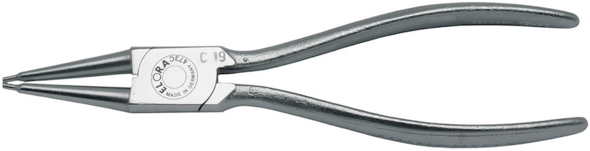 Kìm mở phe trong đầu thẳng ELORA 473-J