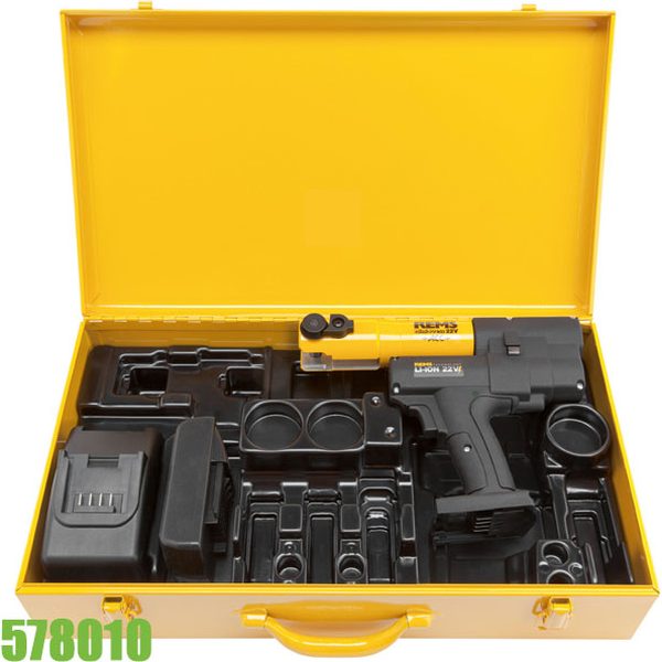 Bộ máy bấm cos chạy pin 578010, Ø 10–40 mm REMS Mini-Press