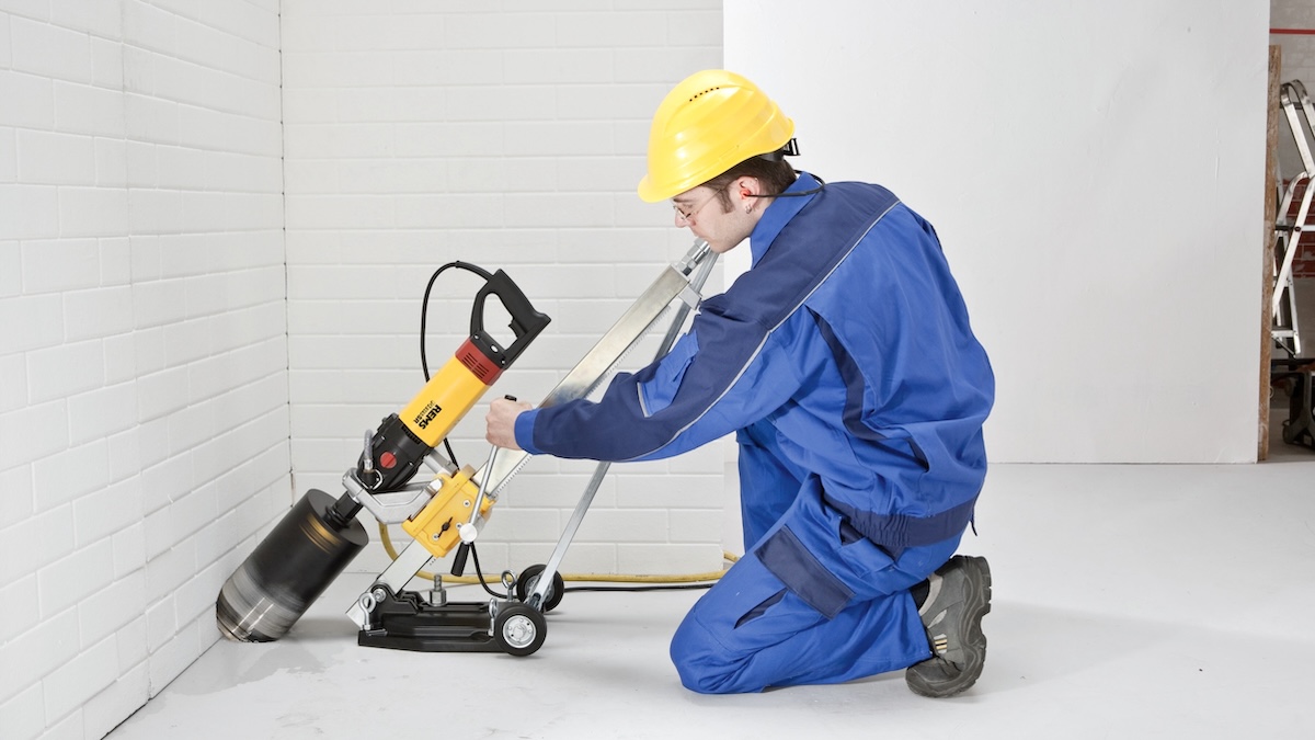 Bộ máy khoan rút lõi REMS Picus SR Basic-Pack – Điều chỉnh tốc độ Ø162/200 mm