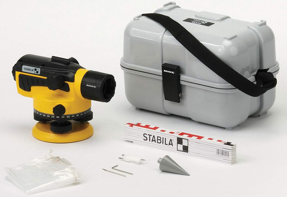 Bộ máy thủy bình 6 chi tiết OLS 26. Stabila 17862 I Germany