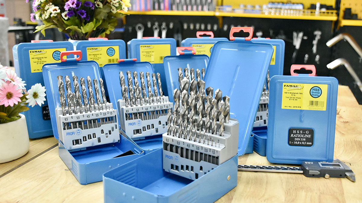 Bộ mũi khoan sắt 25 cây 2410.525 FAMAG