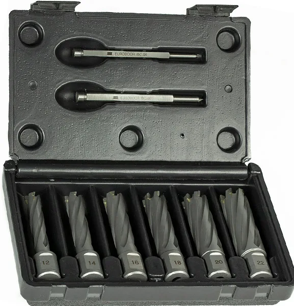 TCT.KIT Bộ mũi khoan từ TCT 6 mũi Ø12-22mm, dài 35-55mm