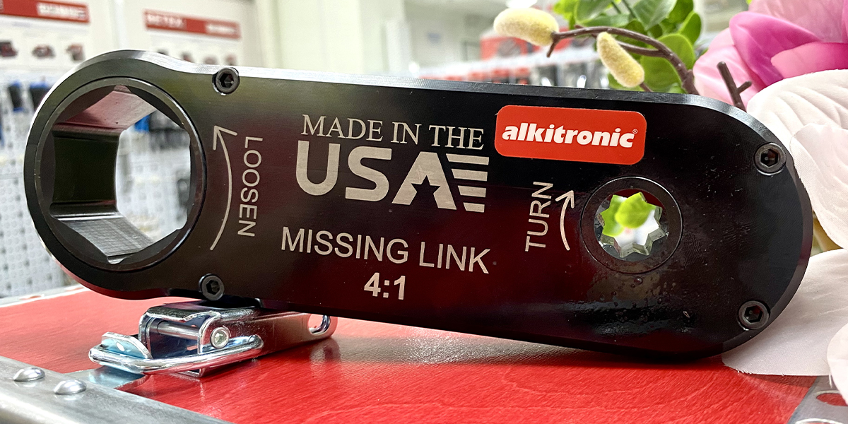 Missing Link Bộ nhân lực cơ khí đầu vuông 1/2" tỉ số truyền 4:1 Alkitronic