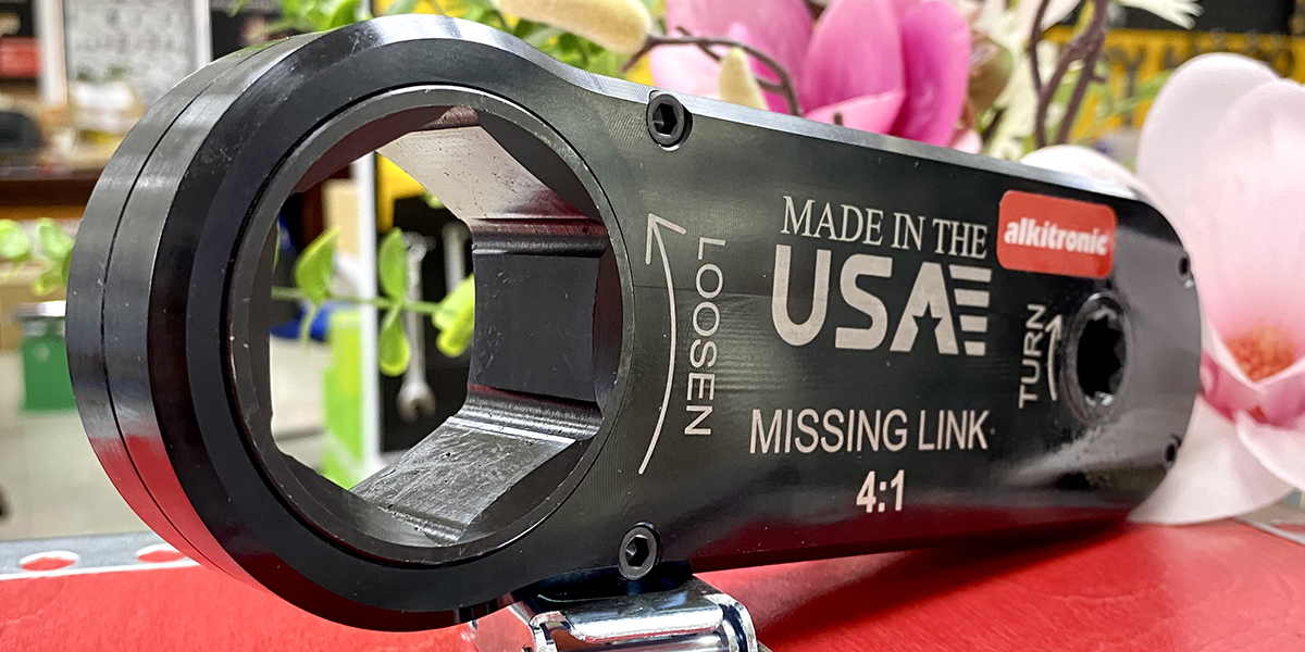 Missing Link Bộ nhân lực cơ khí đầu vuông 1/2" tỉ số truyền 4:1 Alkitronic