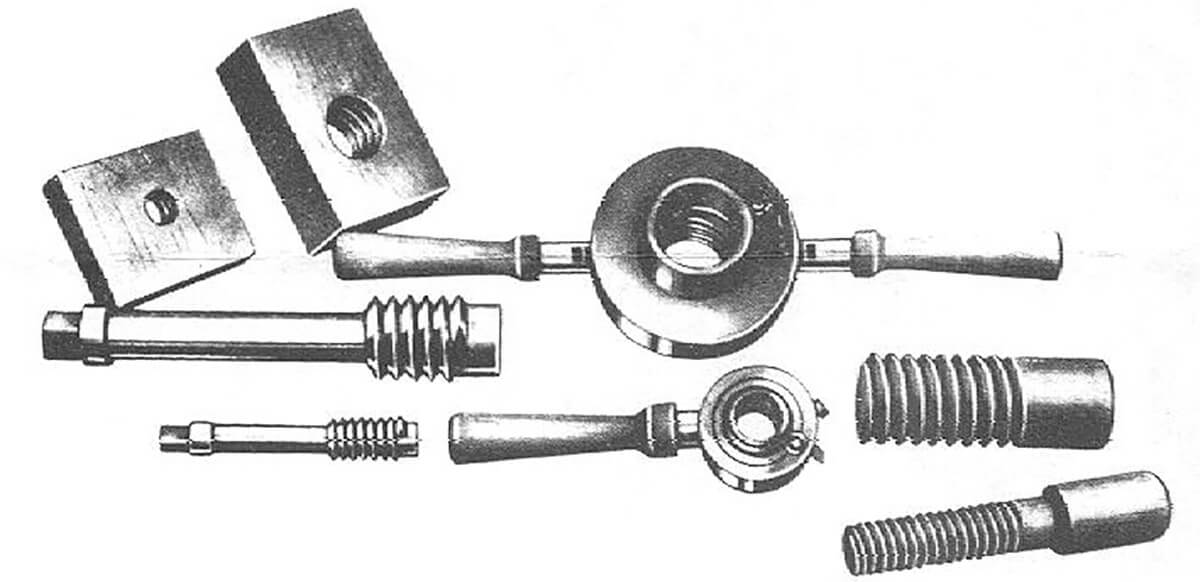 bộ tạo ren cho dồ gỗ 1895 của Đức