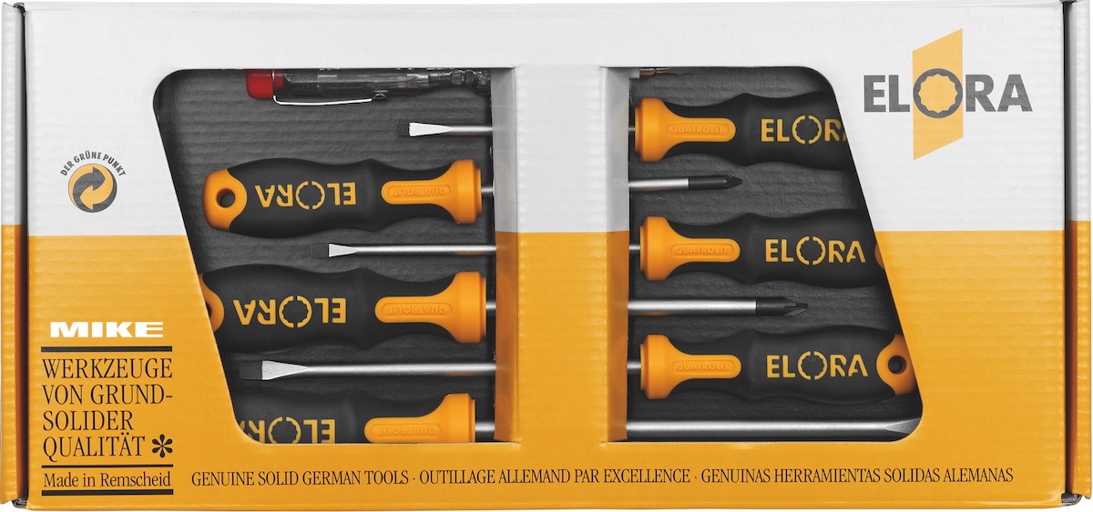 Bộ tuốc nơ vít 7 cây hỗn hợp 583S-7 elora