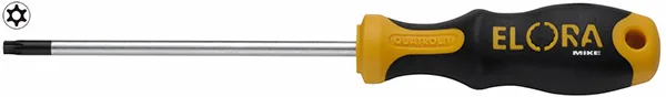 Tô vít đầu sao 761TTX, có lỗ, thân tròn, từ TTX6 đến TTX40. Elora Germany