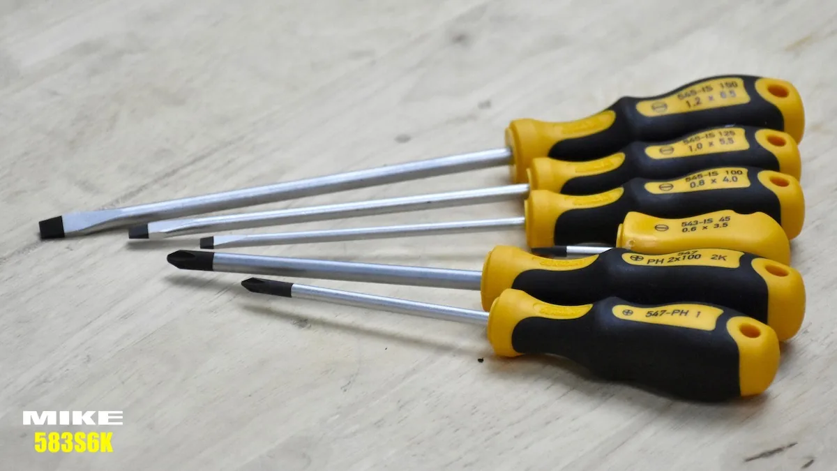 6 cây tuốc nơ vít trong bộ 583 S6K. Elora Germany. 6 cây tuốc nơ vít trong bộ 583 S6K