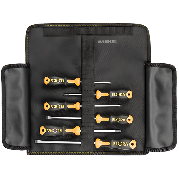 Bộ tuốc nơ vít ELORA 500-S6, bộ gồm 6 cây thông dụng