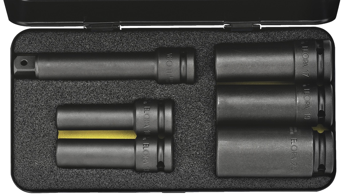 Bộ khẩu đen 6 chi tiết từ 10mm đến 24mm Elora 790-S6LT