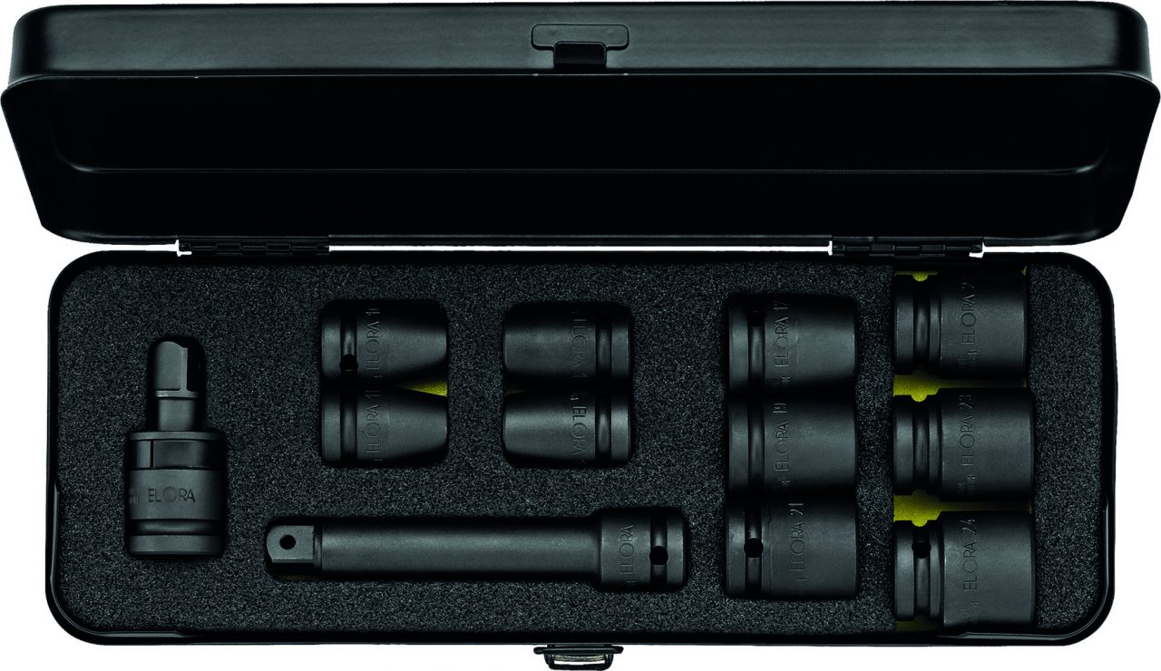 bộ tuýp đen hệ mét và hệ inch 12 chi tiết ELORA 790S12