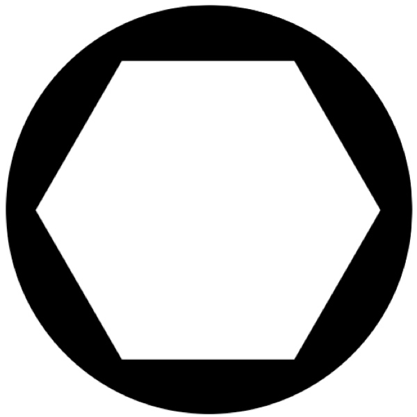 đầu tuýp 6 cạnh, góc xoay hiệu dụng 60 độ. ELORA Germany