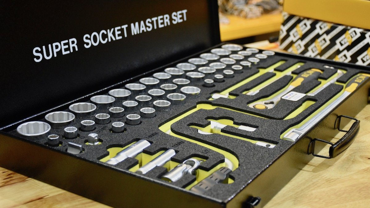 Hình ảnh thực tế Bộ tuýp hệ mét và inch 57 món 771-LSSMF Hình ảnh thực tế Bộ tuýp hệ mét và inch 57 món 771-LSSMF