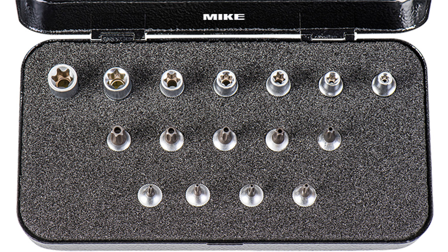 Bộ tuýp sao có lỗ 16 chi tiết ELORA 1400-TXE