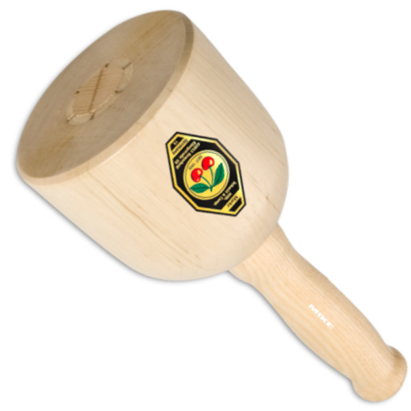 Búa gỗ trăn thợ môc, hình quả chuông 100mm
