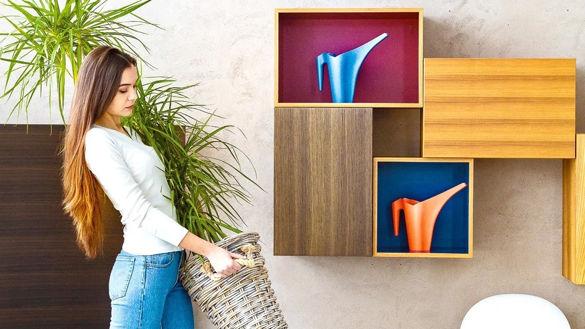 Trang trí nội thất với ca tưới cây Liz của Epoca 8216