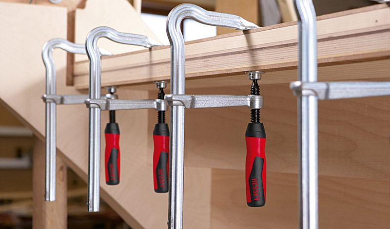 cảo chữ F ngàm kẹp nông, độ mở ngàm từ 160-600 tùy model