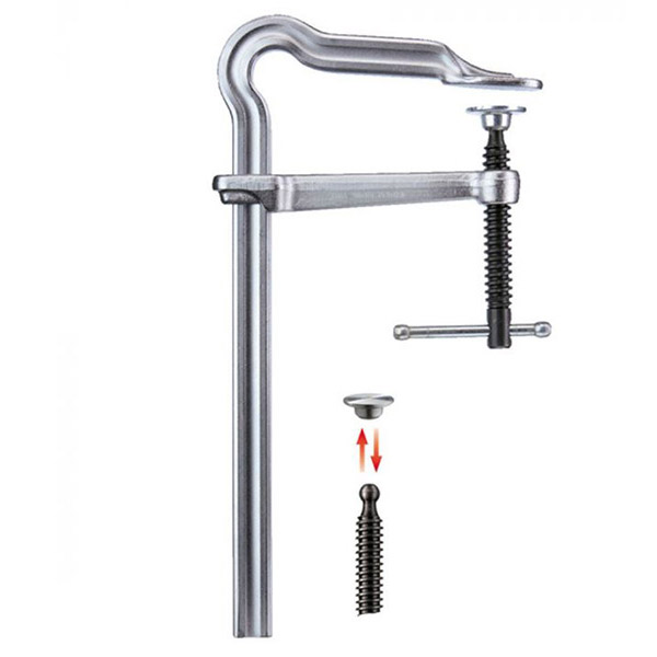 Cảo Omega BESSEY GMZ-K, tay xoay chữ T, vam chữ F