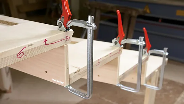 Cảo kẹp nhanh BESSEY GSH chữ F có lực kẹp lớn 7500N