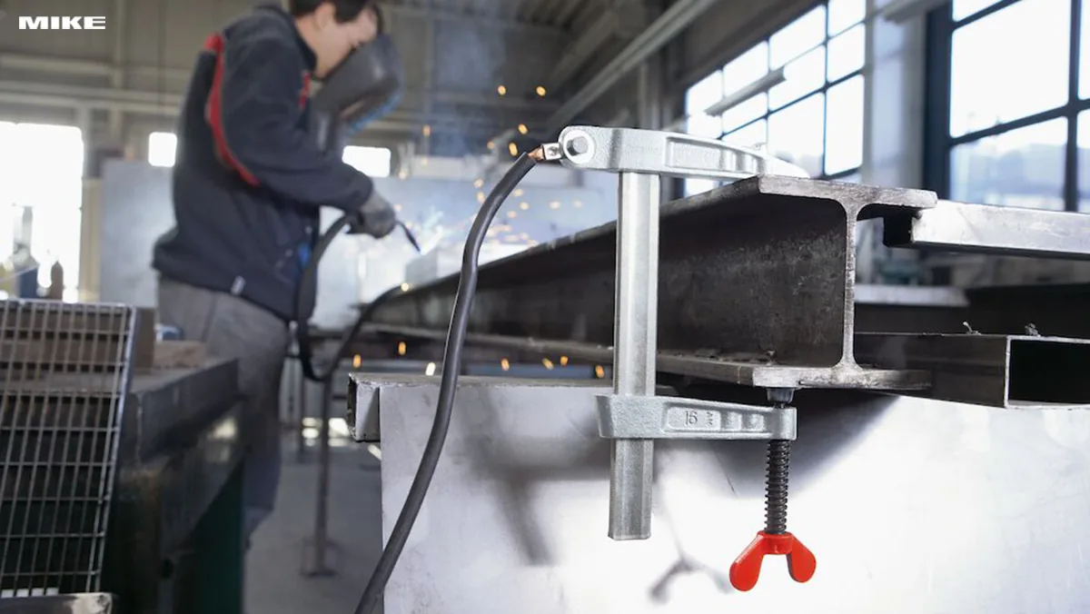 Cảo chữ F kẹp tiếp đất BESSEY LP/TP, trong hàn cắt kim loại