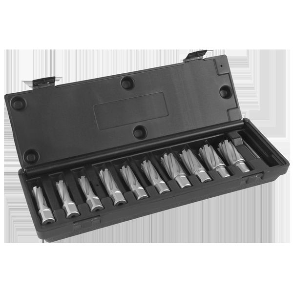 Bộ cắt, TCT, DoC 35 mm, Dmin 14 mm, Dmax 26 mm. Euroboor TCT.KIT/10S-M1 - 3/4, 19.05