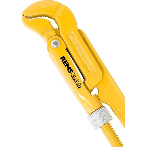 Mỏ lết răng REMS 116X01 R ngàm chữ S, độ mở 1", S 1 1/2", chiều dài 240mm