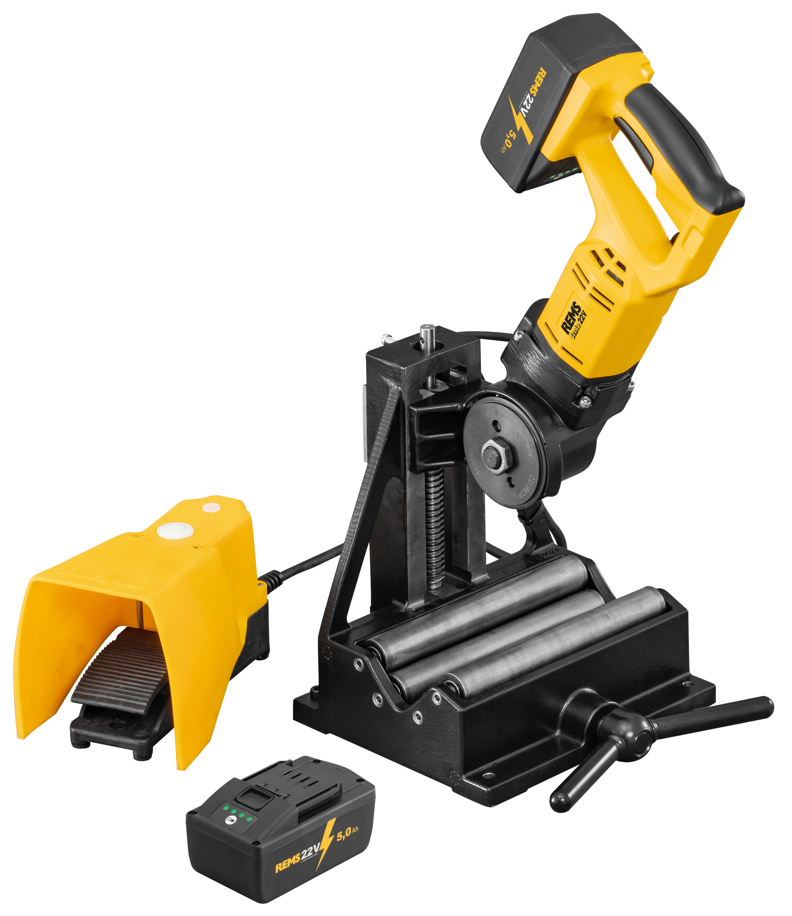 Cento 22V Basic + pin 5,0 Ah REMS 845020 R220 thumbnail 2